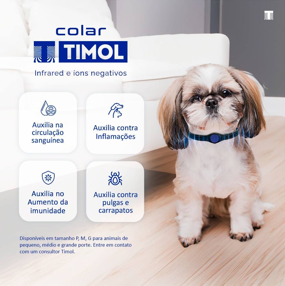 Colar Infrared: A Saúde Completa que Seu Pet Merece!